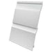 White Fortex Double Plank Shiplap Embossed Cladding