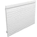 White Fortex Weatherboard Embossed Cladding