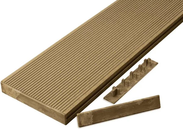 Teak Cladco Hollow Decking End Cover Caps