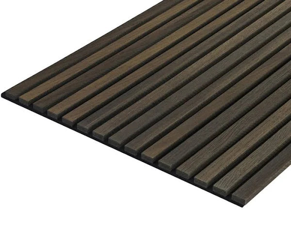 Espresso Cladco Internal Slatted Wall Panels