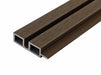 Coffee Cladco WPC Slatted Wall Cladding End Profile