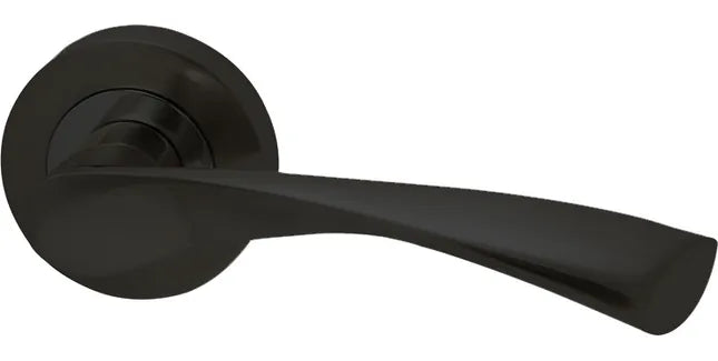Ironmongery Solar Matt Black Handle Pack