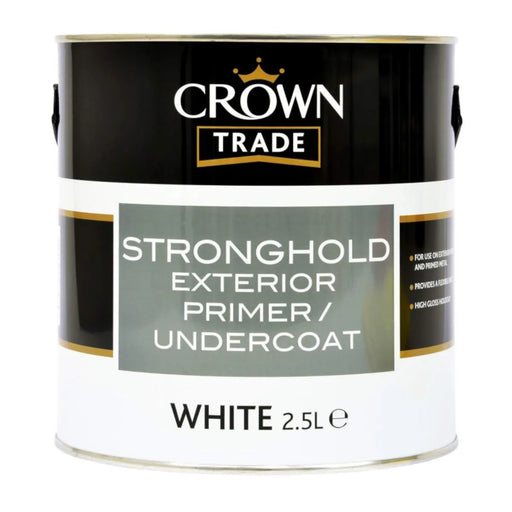 Crown Stronghold Exterior Undercoat White 2.5L