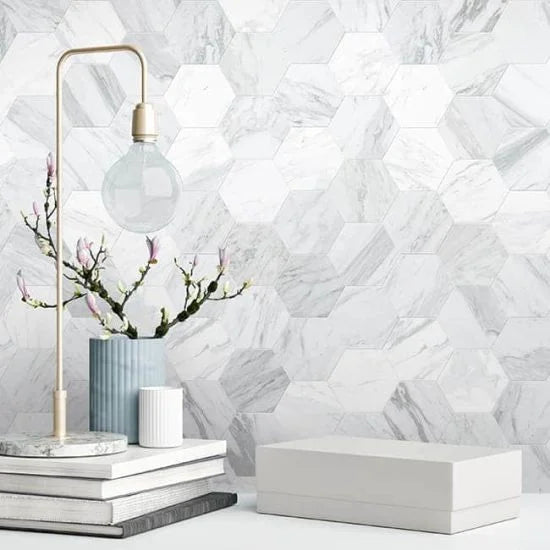 Standard Shower Panel - Oslo Wall - 8mm x 375mm x 2.6m - Pack of 3