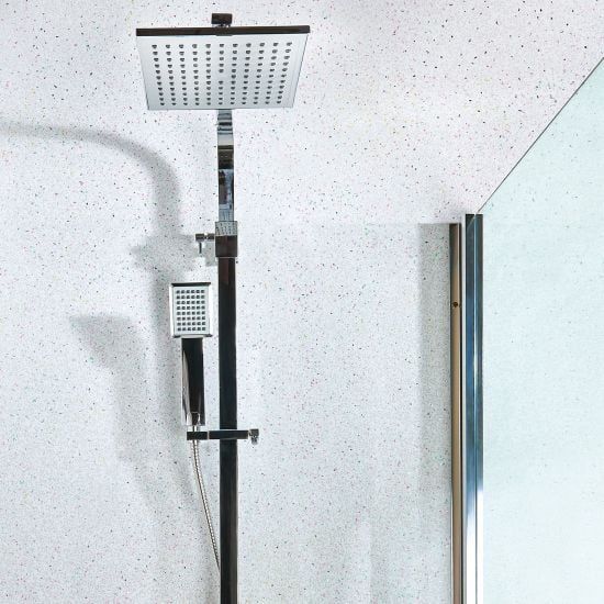 Standard Wall Panel - White Diamond-  5mm x 250mm x 2.6m - Pack of 4