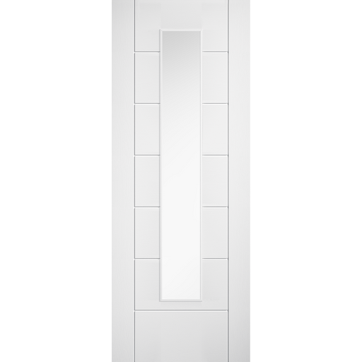 WHITE LAMINATE LINEAR 7P GLAZED