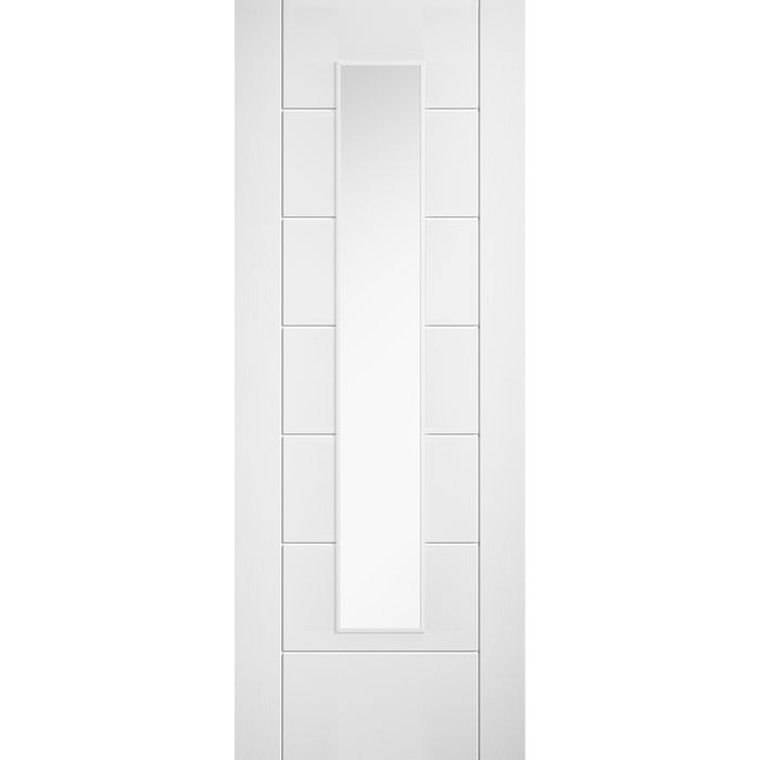 WHITE LAMINATE LINEAR 7P GLAZED