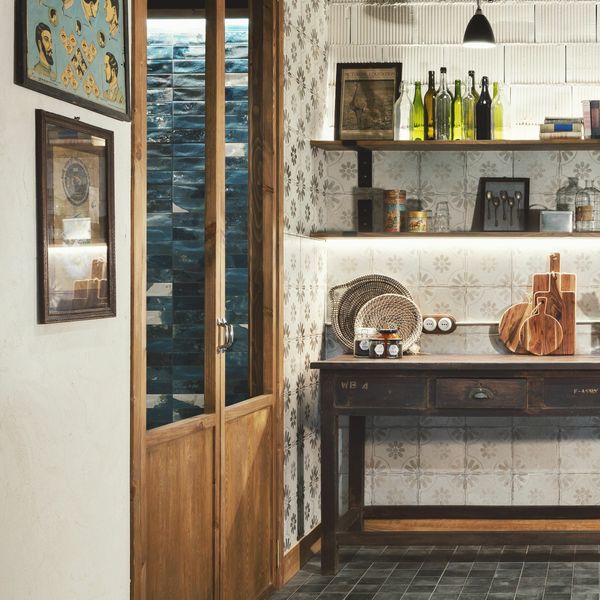 Sample - FS Tradition Brick Blue LT Tile - 400x200 - Sample Tile