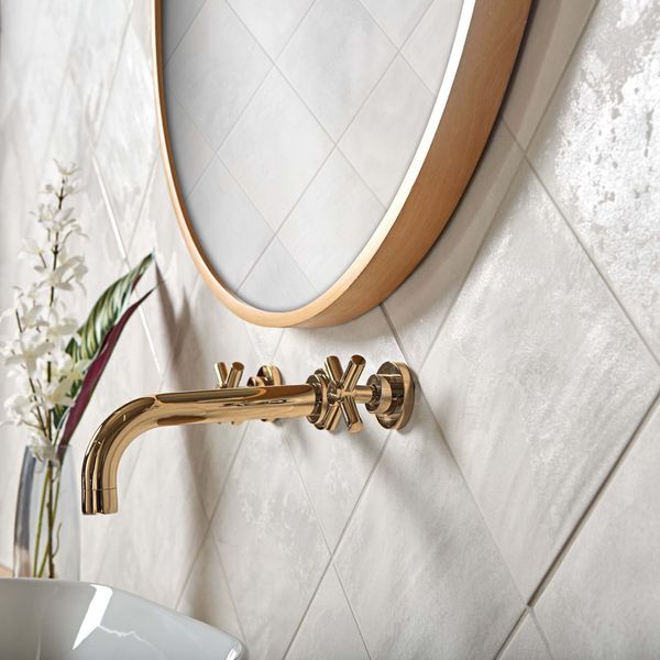 Sample - FS Tradition Square White LT Tile - 400x200 - Sample Tile