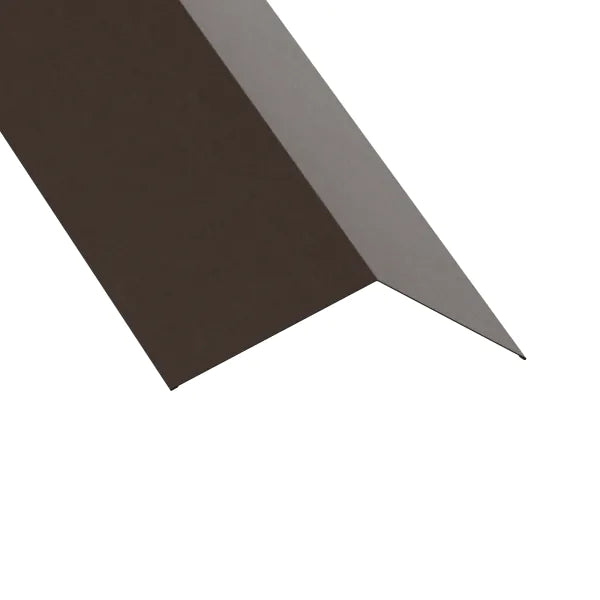 Steel Flashings - Ridge Cap - 3.0m Length - 190mm x 190mm x 120° - Plastisol Finish