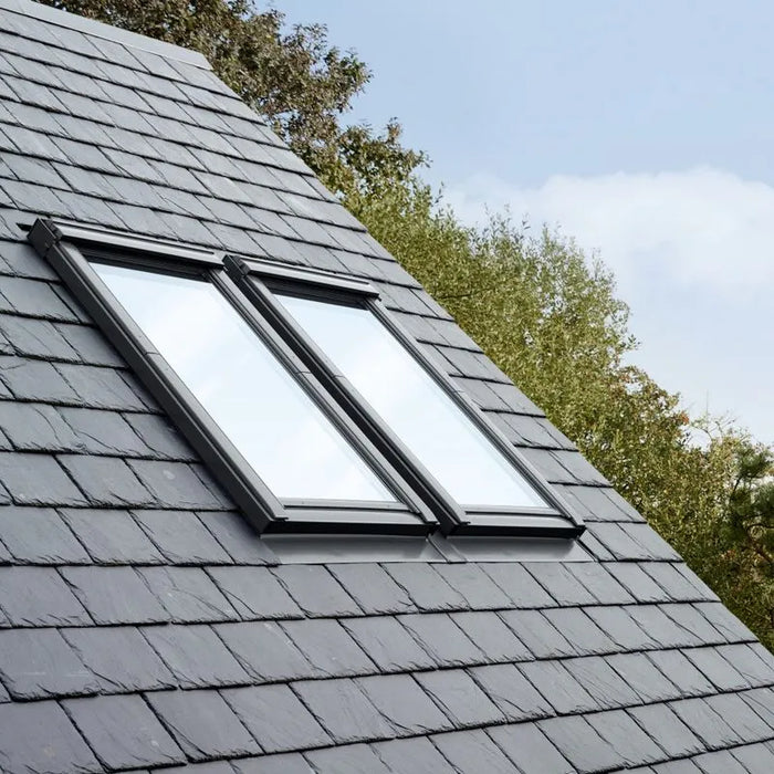 VELUX EKL 4021E2 Couple Slate Integrated Flashing 100mm Gap