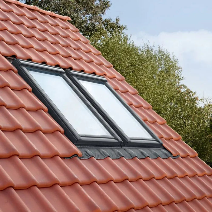 VELUX EKW 4021E2 Pro+ Couple Tile Integrated Flashing 100mm Gap