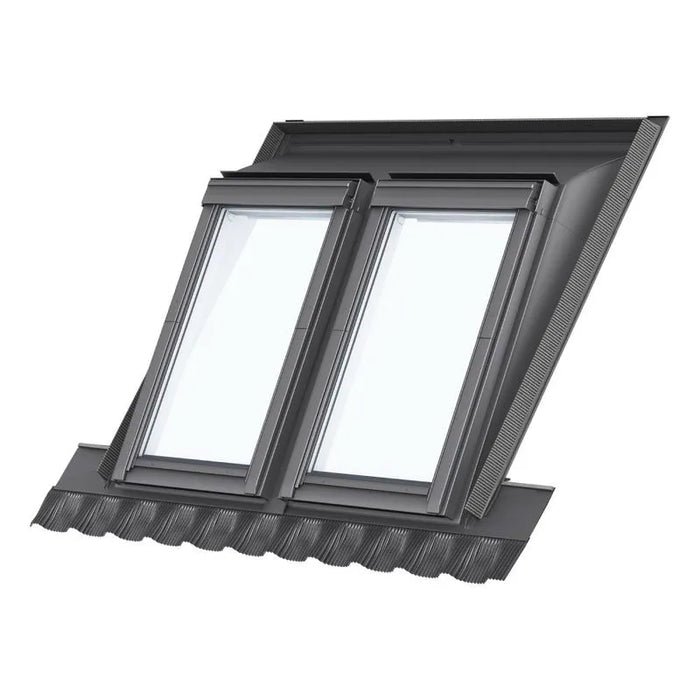 VELUX GGL SA0W21101 White Painted Centre Pivot Duo Mini Dormer
