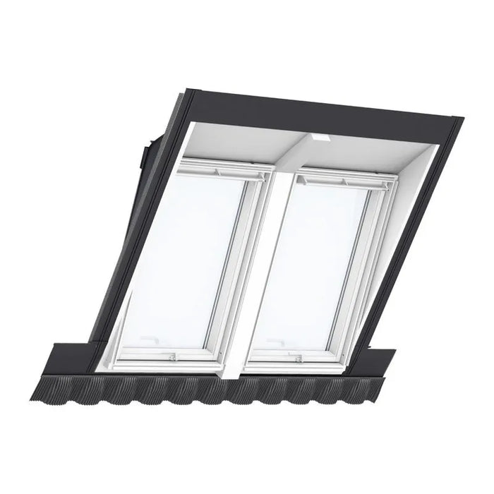 VELUX GGL SA0W21101 White Painted Centre Pivot Duo Mini Dormer