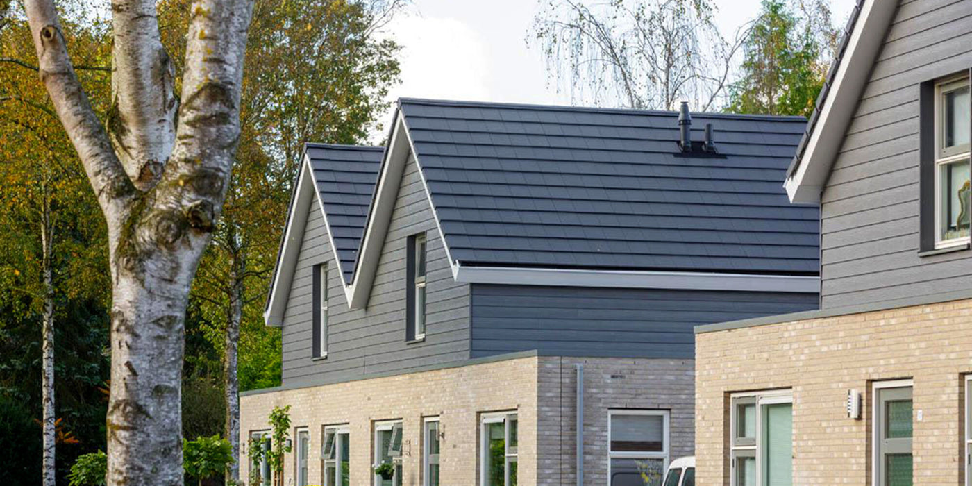 Pewter Grey Cedral Lap Plank - Woodgrain Finish (C54) - 3600 x 190 x 10mm