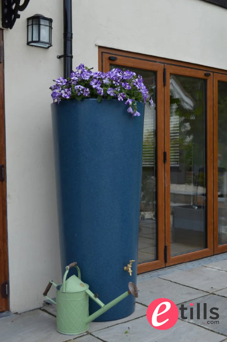 380 Litre Big City Water Butt Planter In Bluestone