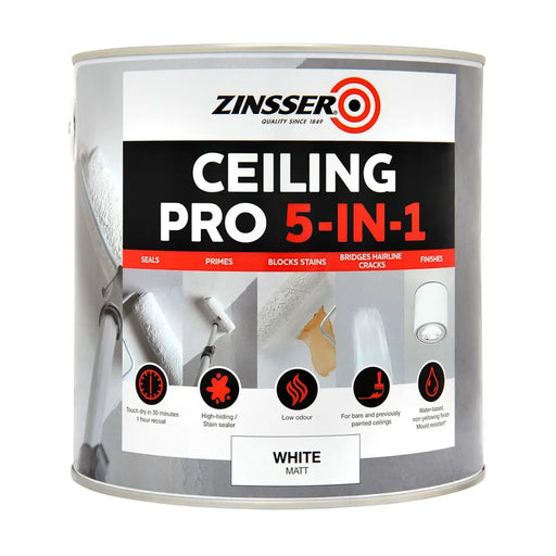 Zinsser Ceiling Pro 5-IN-1 White 2.5L