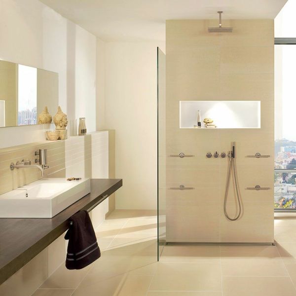 Gems Lounge Stone Effect Polished Beige - 600x300 - Individual Tile