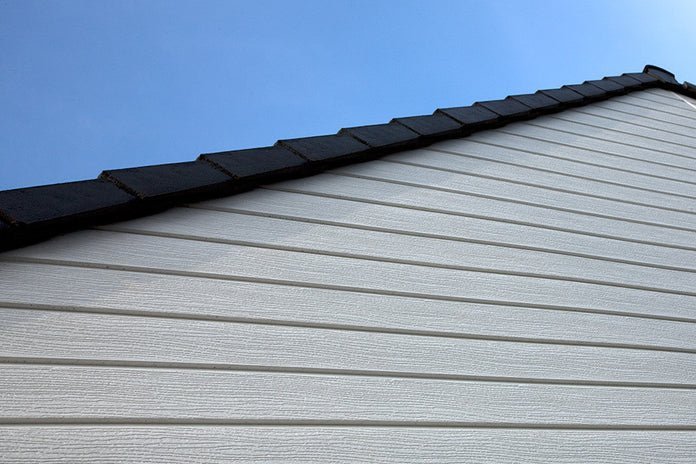 100mm Shiplap Cladding Butt Joint - White