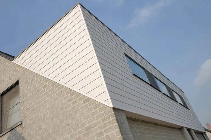 100mm Shiplap Cladding Butt Joint - White