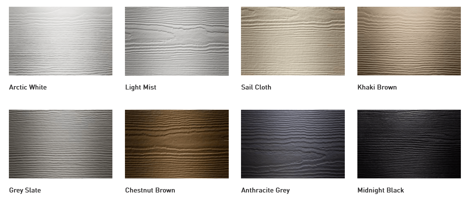 Cladding Color Brown James Hardie VL Plank Cedar Cladding - Khaki Brown - 3600 x 214 x 11mm ...