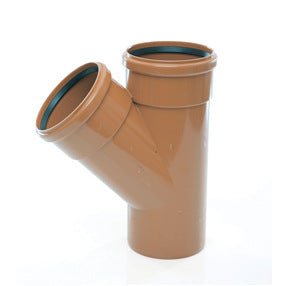 110mm 45° Junction (Double Socket) — Trade Superstore Online