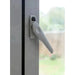 1300mm Black Aluminium Bifold Door Smart System - 2 sections