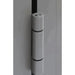 1300mm Black Aluminium Bifold Door Smart System - 2 sections