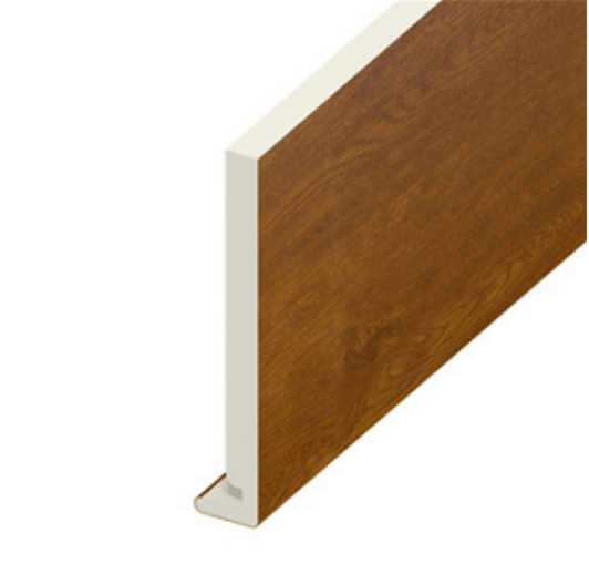 Golden Oak Fascia Board - 250mm (5m length)