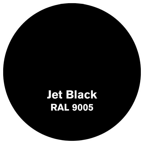 1300mm Black Aluminium Bifold Door Smart System - 2 sections