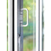 1300mm Black Aluminium Bifold Door Smart System - 2 sections