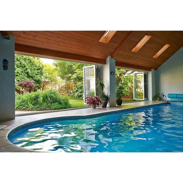 2200mm Anthracite Grey Aluminium Bifold Door Smart System - 3 sections