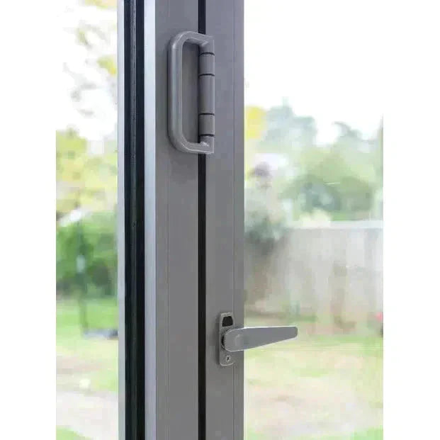 2200mm Anthracite Grey Aluminium Bifold Door Smart System - 3 sections