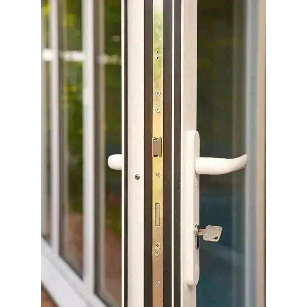 2200mm Anthracite Grey Aluminium Bifold Door Smart System - 3 sections