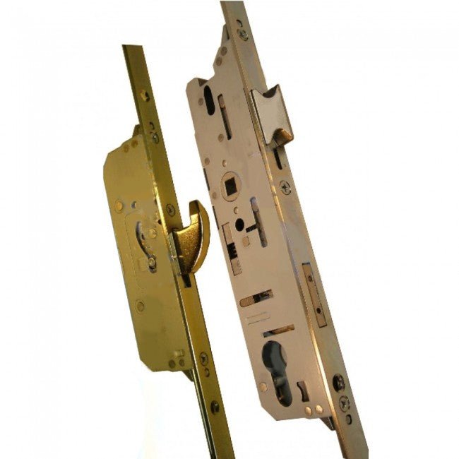 Fuhr 2 Hook 4 Roller 35mm Backset Multi Point Door Lock - Split Spindle