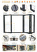 3200mm Anthracite Grey Aluminium Bifold Door SMART system - 4 sections