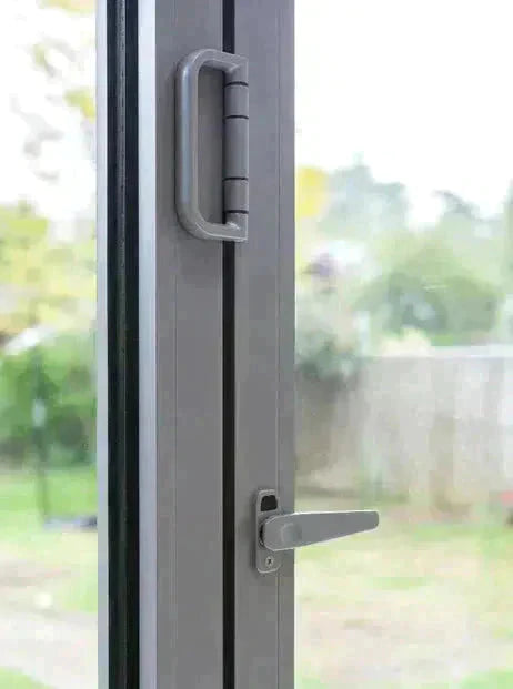 3200mm Anthracite Grey Aluminium Bifold Door SMART system - 4 sections