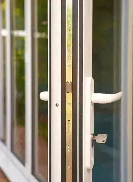 3200mm Anthracite Grey Aluminium Bifold Door SMART system - 4 sections