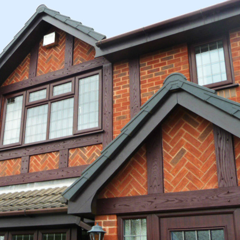 Replica wood tudor board sample
