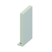 white fascia board