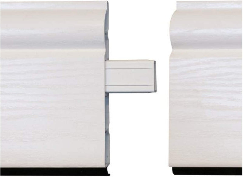 White Roomline Skirting Hidden Joining Trim - Pack of 10