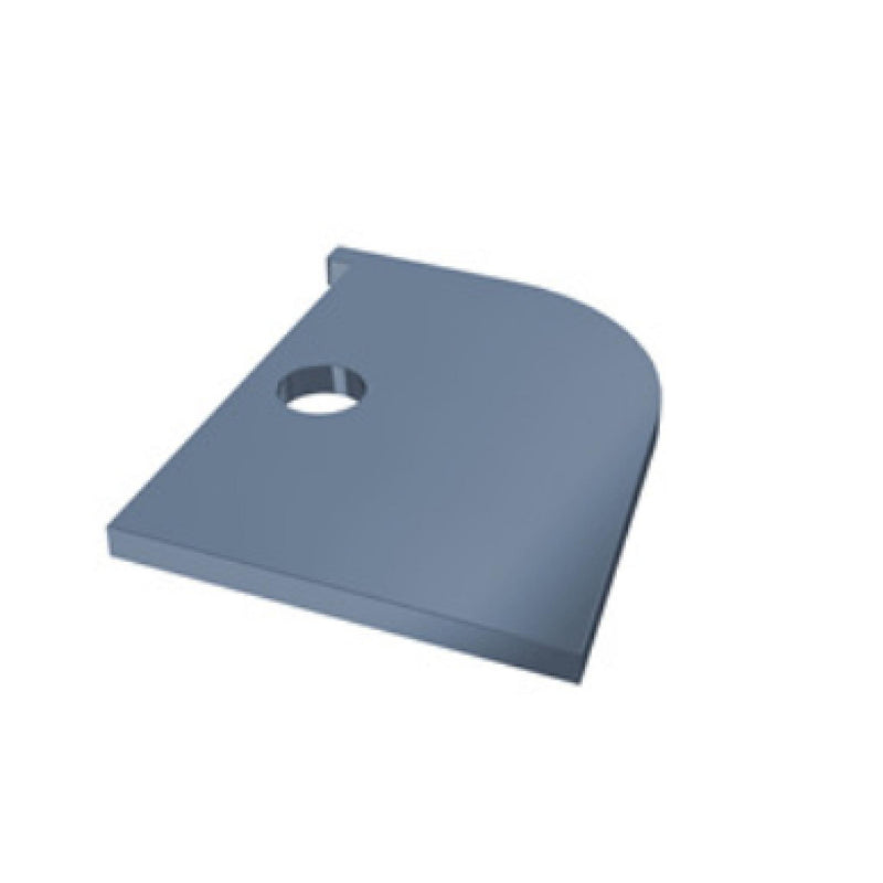 Coastline Window Head Trim End Closer - Pigeon Blue