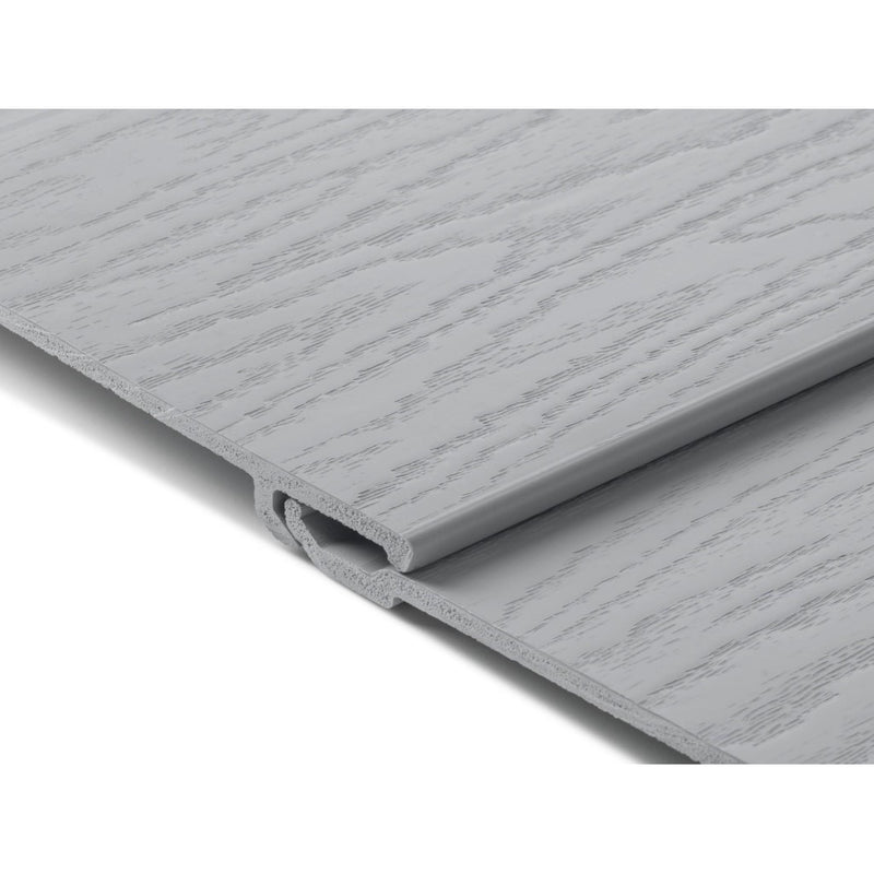 Coastline Composite Cladding in Moondust Grey installation 