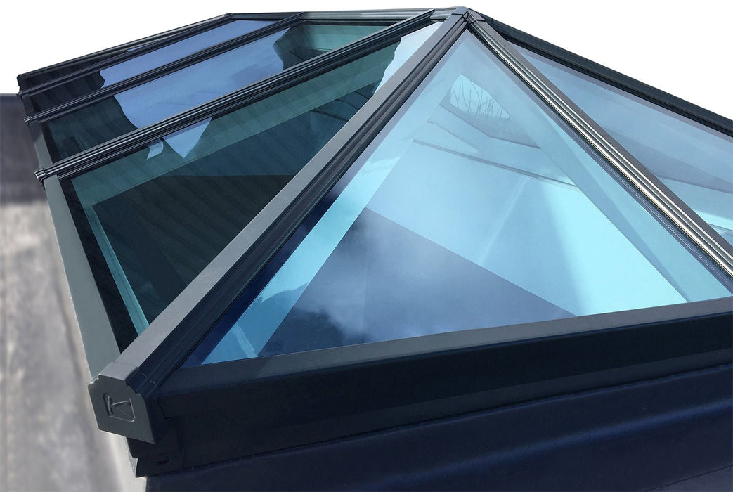 Black Korniche Aluminium Roof Lantern