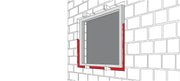 window gap filler