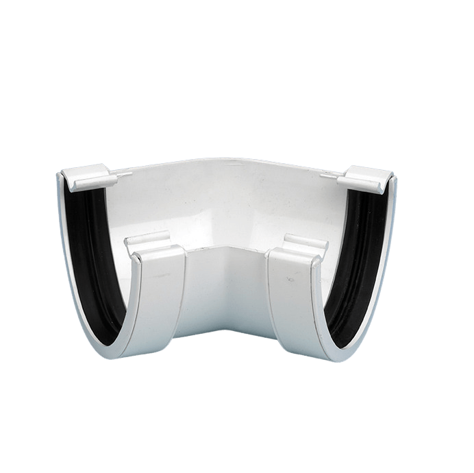 White Klassic Deepflow 135° Angle