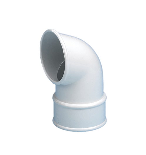 White Round 68mm Gutter Downpipe