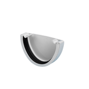 white Klassic External Stop End