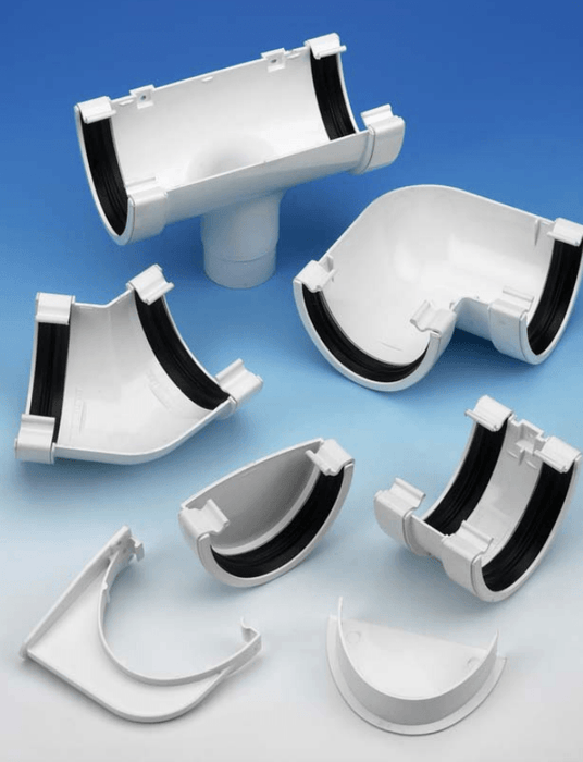 White Klassic Deepflow External Stop End