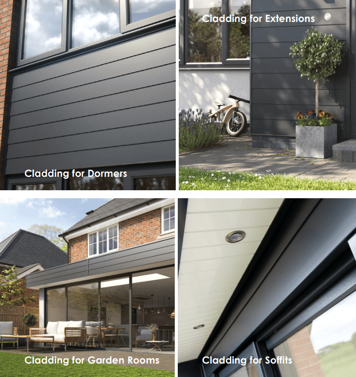 UPVC Shiplap Cladding Sample Board